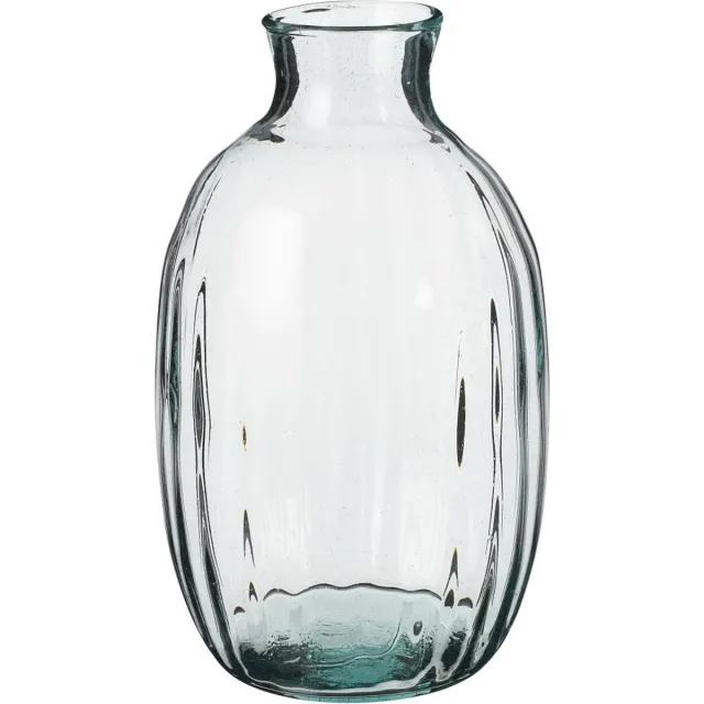 Mica Decorations Silena Vaas - 18x18x29 cm - Glas Transparant
