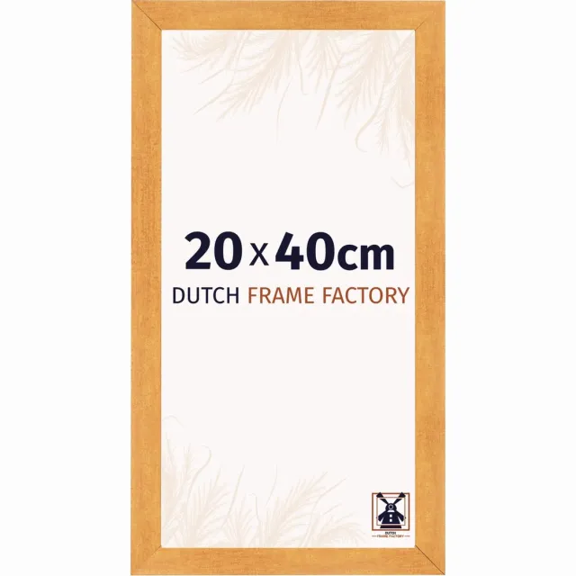 Dutch Frame Factory Fotolijst 20x40 cm - MDF - Oranje - Praag