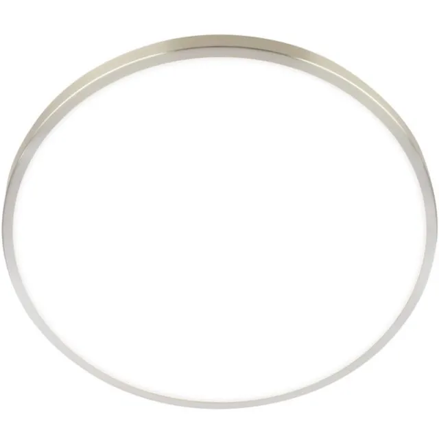 B.K.Licht BRILONER Kaida – LED Plafondlamp – EEK A lichtbron* – 4.000K neutraal wit licht – alu/nikkel – Ø33 cm