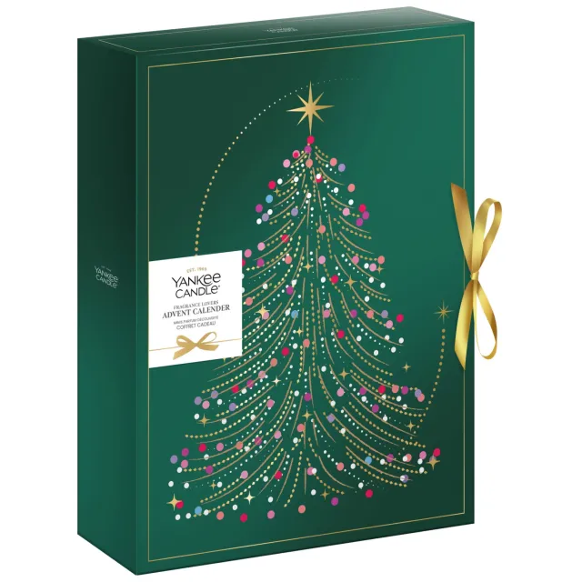 Yankee Candle geurkaars Lover Advent 7x32x41,5 cm - meerkleurig multi