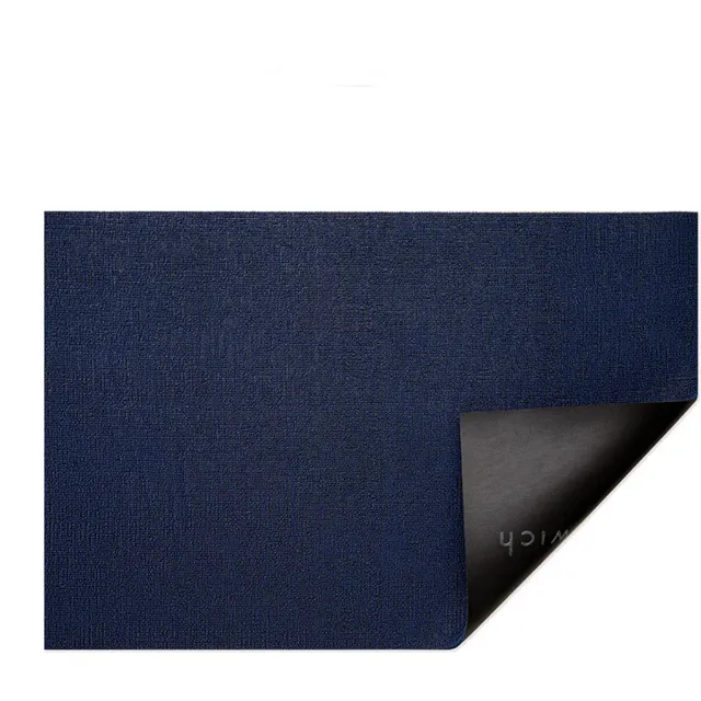 CHILEWICH Solid-Indigo-Utility-Mat-61x91-cm indigo/diep donkerblauw