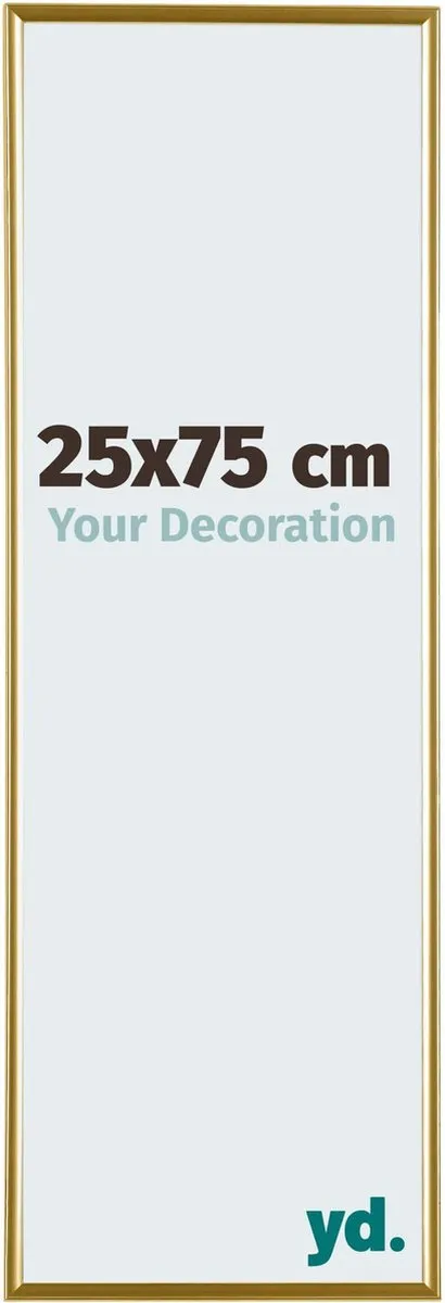 yd. Your Decoration - Fotolijst 25x75 cm - Kunststof - Goud - Evry