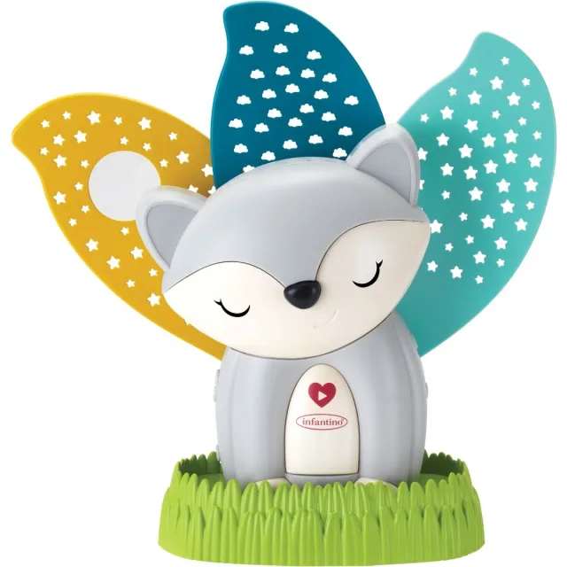 Infantino Fox 2-in-1 Nachtlampje/Babyprojector BK-302021 Multicolor