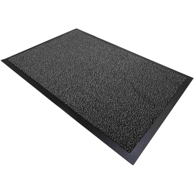 Famanu Tapijt deurmat, 40 x 70 cm, vuilvangend en absorberend, voor binnen en buiten Transparant