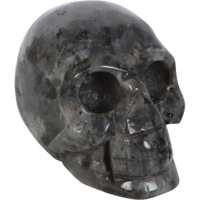 Something Different Black Labradorite Crystal Skull Edelstenen - Zwart