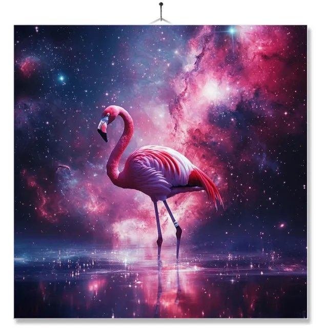 MC Living Tegel Met Opdruk | Galaxy | Flamingo Ontwerp 1