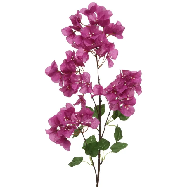 Kaemingk BV Everlands Bougainvillea Roze & Wit 100 cm - Kunstbloemen