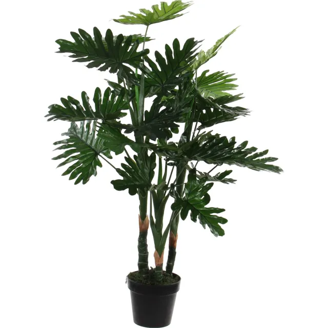 Mica Decorations Philodendron Kunstplant in pot- H100 x Ø70 cm - Groen