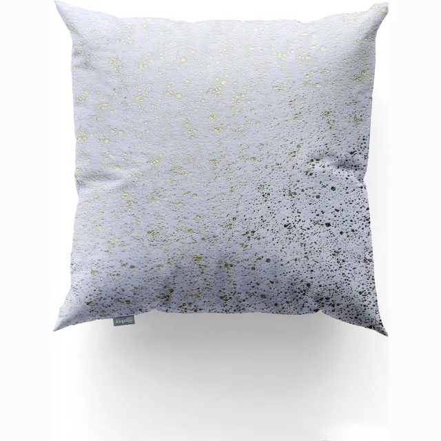 Eleganzzz Sierkussens Foil Velvet - White - Sierkussens 50x50cm - Set van 2 Kussens - 100% Velvet Wit