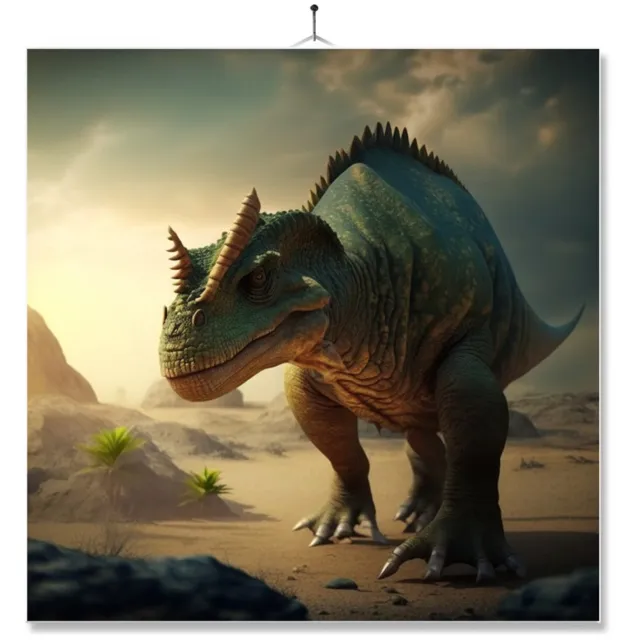 MC Living Tegel Met Opdruk | Dinosaurus Ontwerp 3