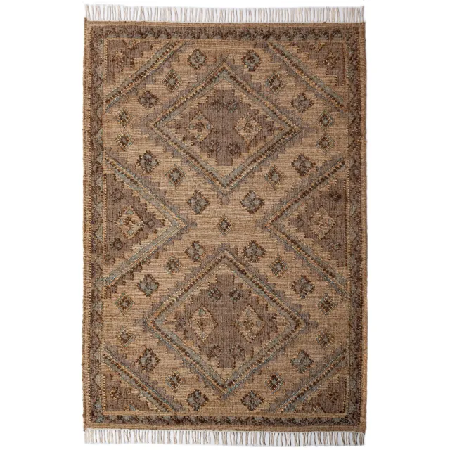 Flair Rugs vloerkleed jute (200X140 cm) Naturel