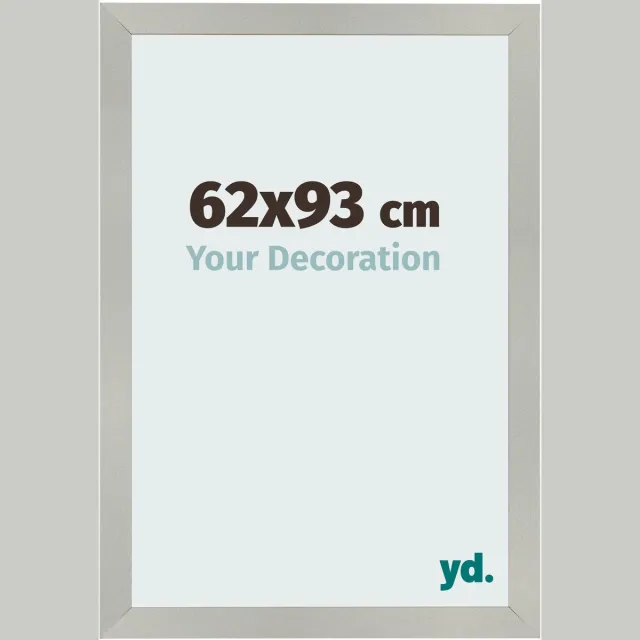 yd. Your Decoration - Fotolijst 62x93 cm - MDF - Zilver Mat - Bologna
