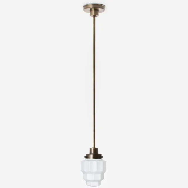 Coloured by Art Hanglamp Empire 20's Brons - Art Deco Trade