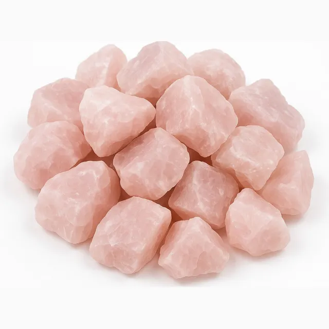 S4H Rozenkwarts Ruw Grove Stukken 3 KG Los | Liefde, Harmonie & Positieve Energie | Edelsteen Decoratie & Healing Rozenkwarts 3000 gram