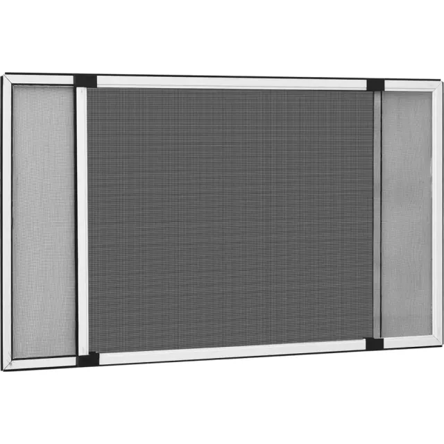 vidaXL Raamhor uitschuifbaar (100-193)x75 cm wit