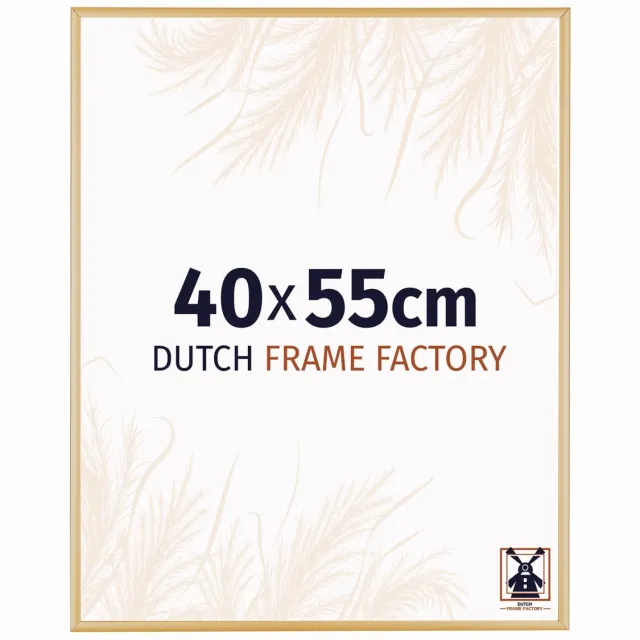 Dutch Frame Factory Fotolijst 40x55 cm - Aluminium - Goud Vintage - Kampen