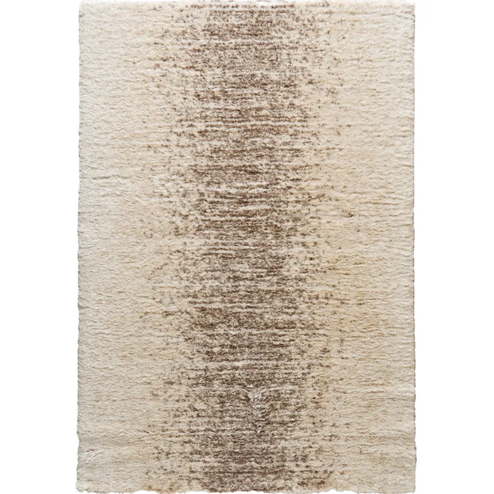 NOUS Living vloerkleed crème/bruin, 290x200 cm