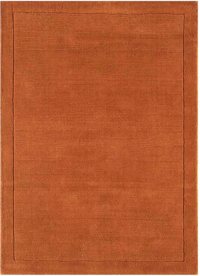 Asiatic York Terracotta vloerkleed - maat 160 x 230 cm Bruin, Oranje