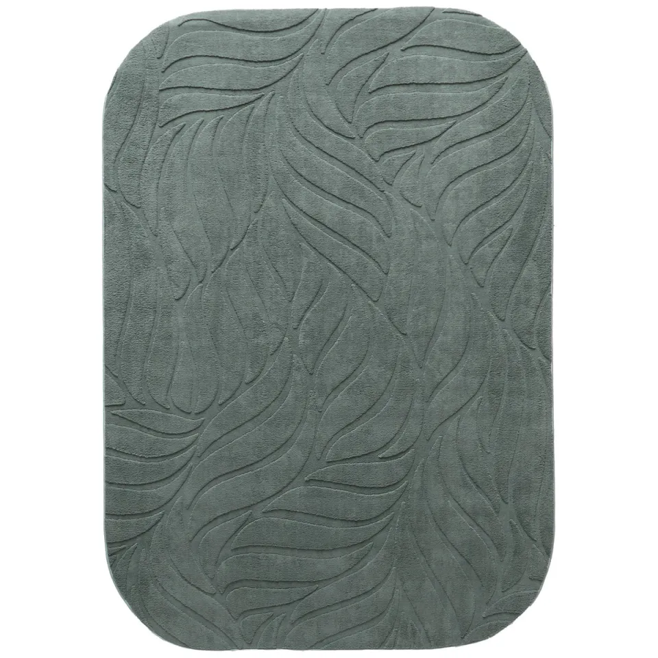 NOUS Living Blossom vloerkleed groen