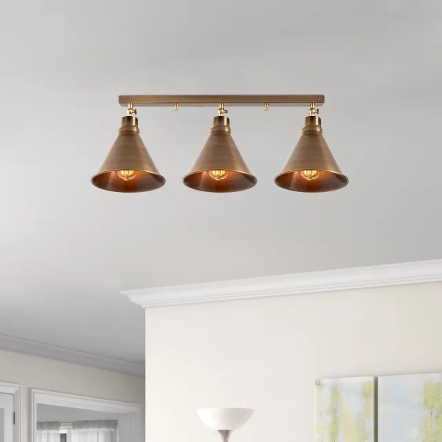 Asir Group Berceste Kroonluchter | METALEN BEHUIZING | Vintage - Asir Group - Plafondlampen - Koper - Metaal - Plafondlampen