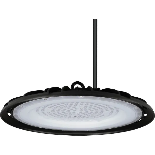 LEDVION UFO LED High bay 120° 150W 115 lm/W 6500K IP65 Zwart