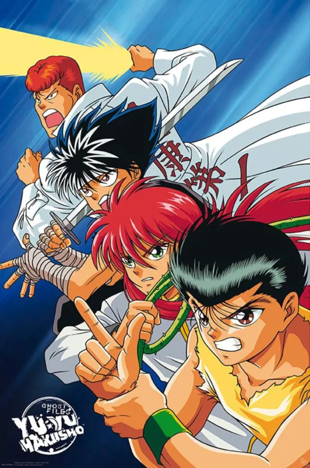 ABYSTYLE Poster Yu Yu Hakusho - Group 61x91,5cm Divers