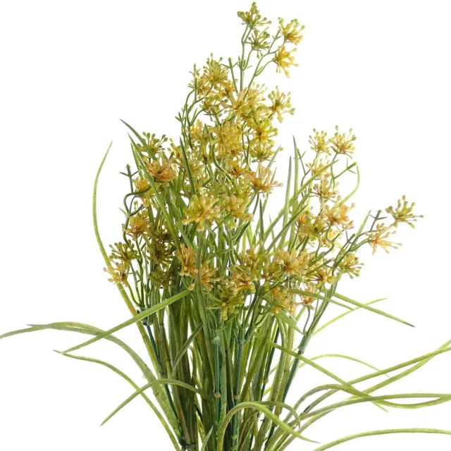 Deko Florale wilde bloementak curry geel 48 cm