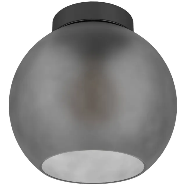 EGLO Cesenatico 1 Plafonnière - E27 - Zwart;Grijs