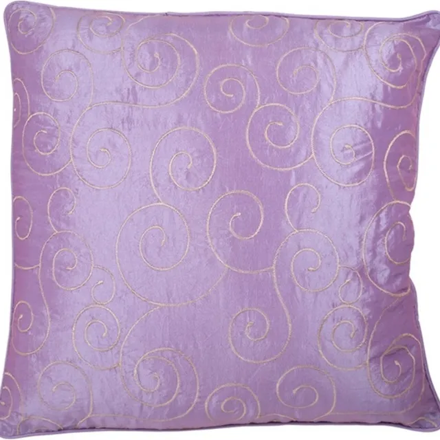 Linen & More Florence Kussen Lila Kussen | 47 X 47 | Sierkussen Voor Woonkamer Of Slaapkamer Blauw