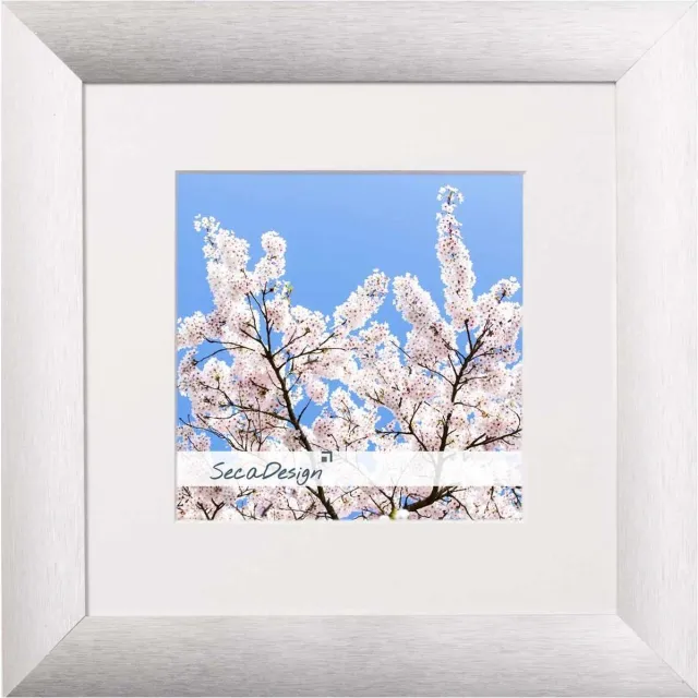 SecaDesign Lumi Pro Fotolijst - 40x40 / 30x30 cm - Zilver - Aluminium