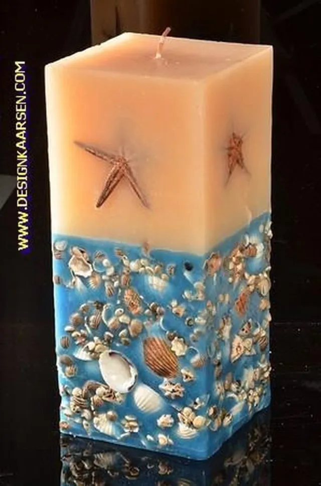 MilaNNE Zeekaars, super XXXL, H: 26 cm BLAUW-WIT rechthoek