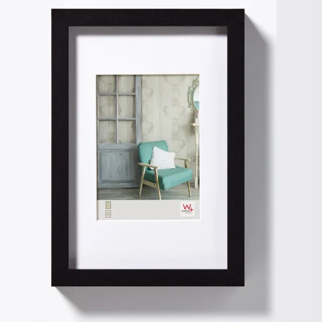 Walther Stockholm - MDF Houten lijst - Fotoformaat 30x40 cm - Zwart