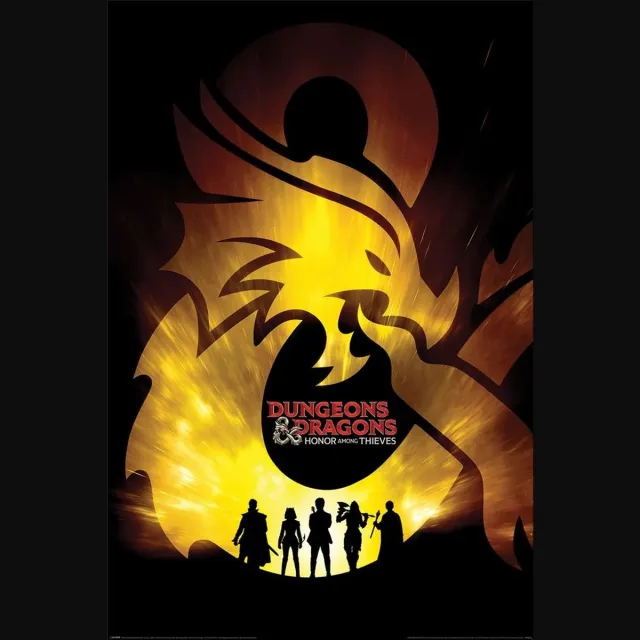 Pyramid Dungeons & Dragons Movie Ampersand Radiance - Maxi Poster Multi color