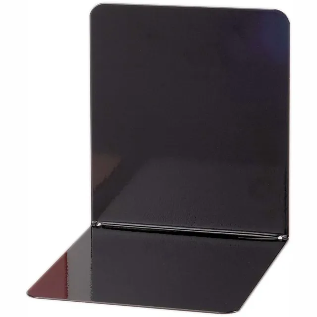 Maul Boekensteunen staal 14 x 12 x 14 cm zwart