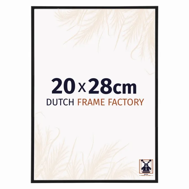 Dutch Frame Factory Fotolijst 20x28 cm - Kunststof - Zwart Mat - Angers