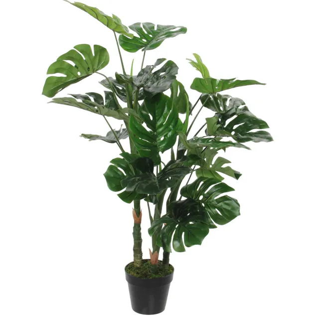 Mica Decorations kunstplant Monstera Groen