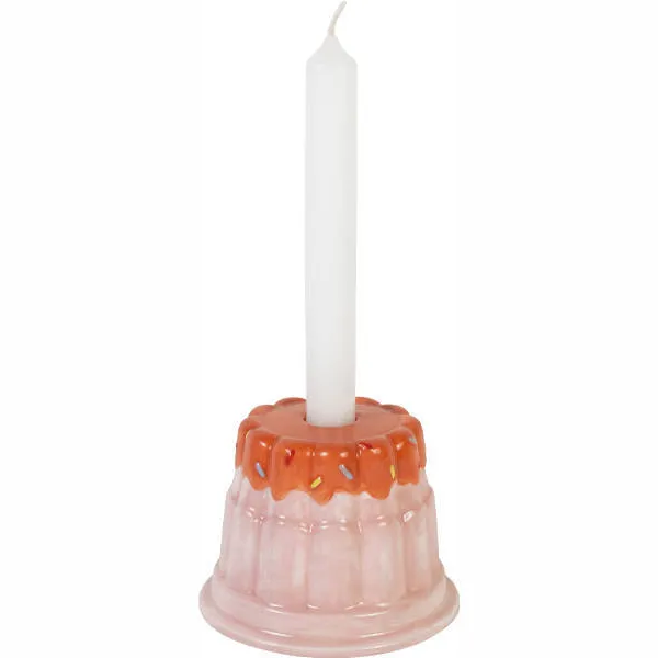 Blond Amsterdam kandelaar Pudding Roze