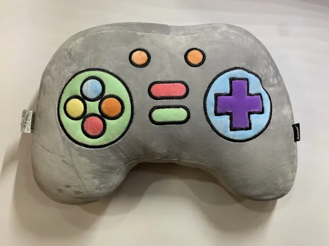i-Total Fluffy Kussen Let's Play - Gamepad multicolor