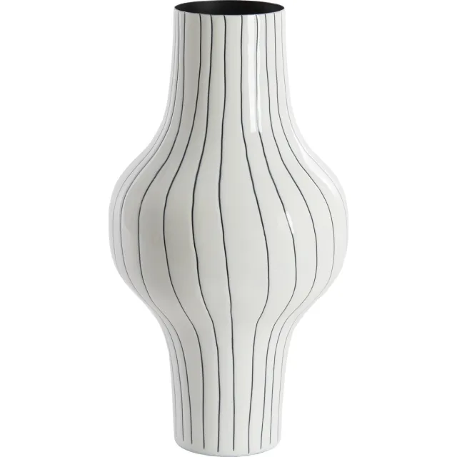 Light & Living Vaas Sindo 40x22cm Wit