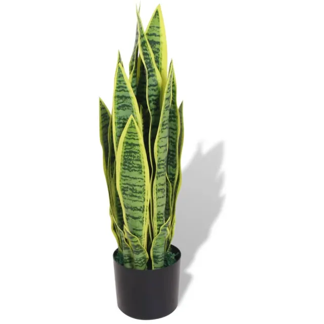 vidaXL Kunst sanseveria plant met pot 65 cm groen
