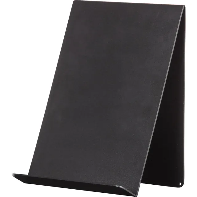 WOOOD Brook Boekenstandaard/Boekenhouder - Metaal - Zwart - 24x19x14