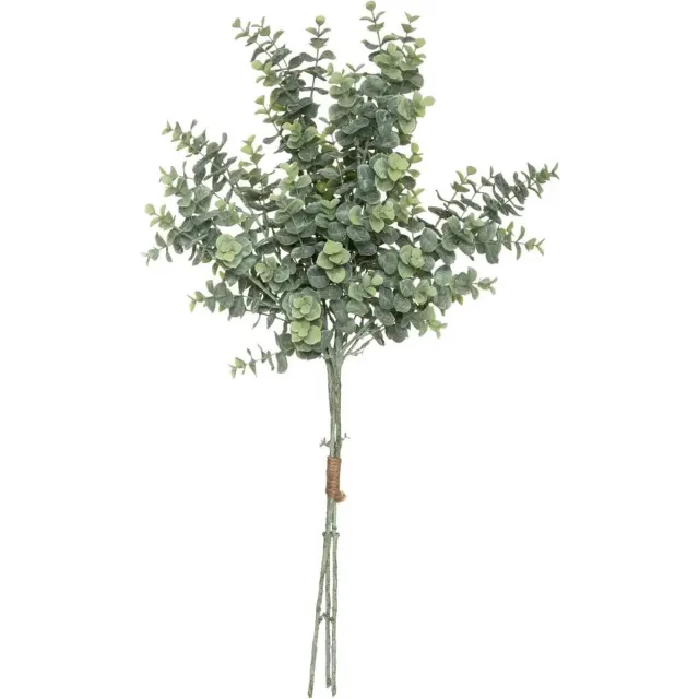 Atmosphera kunstplant boeketje - eucalyptus takken - groen - 64 cm