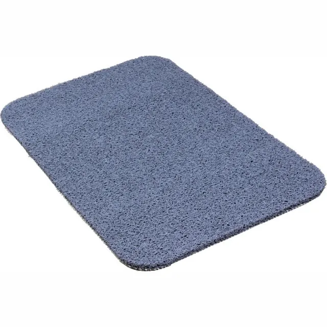 Hamat Schoonloopmat buiten Curly buitenmat - 60 cm x 80 cm - 014 grey grijs