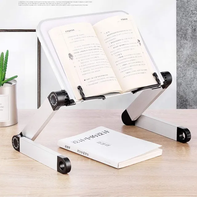 Ultiluxe Verstelbare boekenstandaard Wit