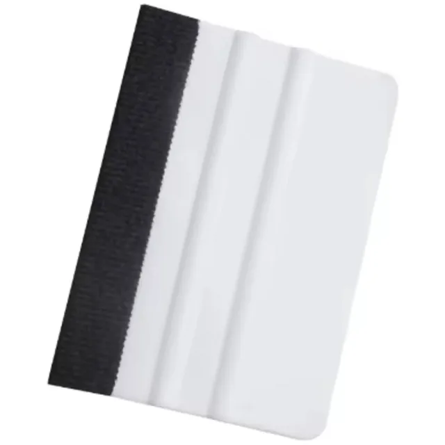 Scoby Rakel met Viltenrand - Wrapping Tool - Aanbrengspatel - Scraper Tool - Wit
