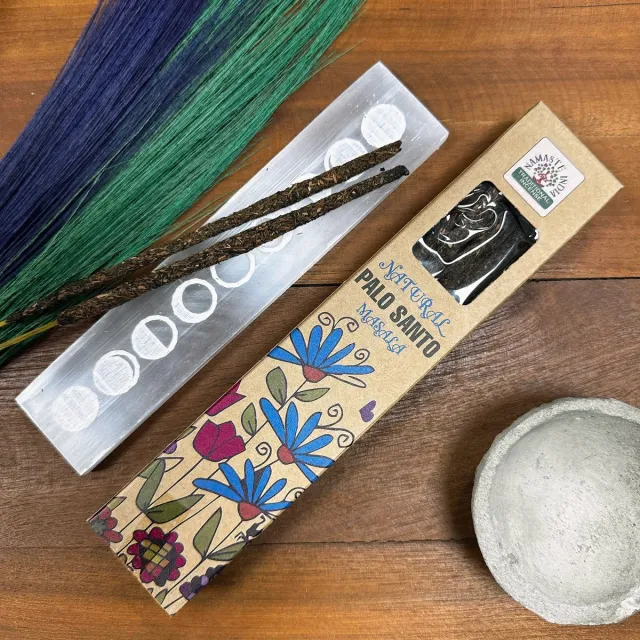 Namaste India Natuurlijke Botanische Masala Wierook - Palo Santo Bruin
