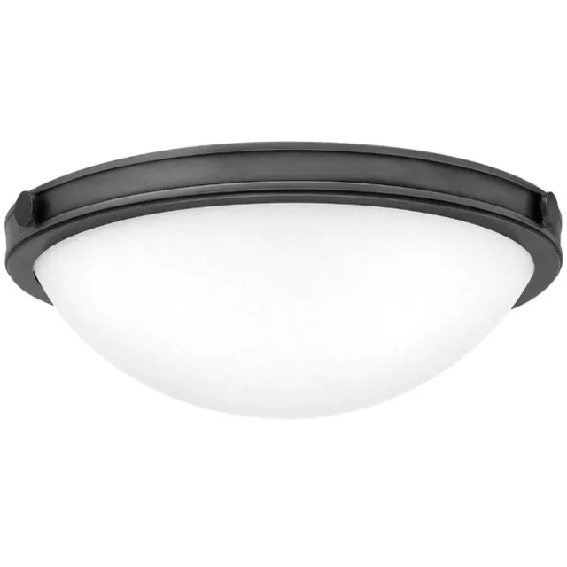 Hinkley LED Plafondlamp Collier | 2X E27 Max 40W | Black Oxide Zwart