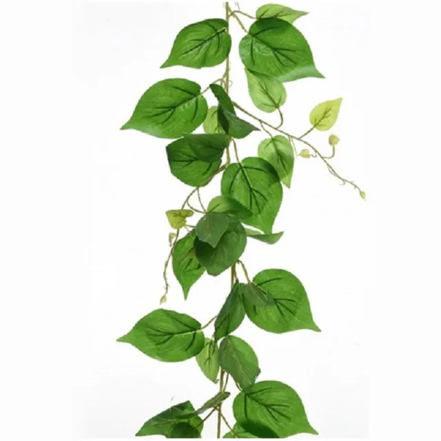 Decoris Groene klimop kunstplant slinger 220 cm - Kunstplanten/nepplanten - Hangplanten