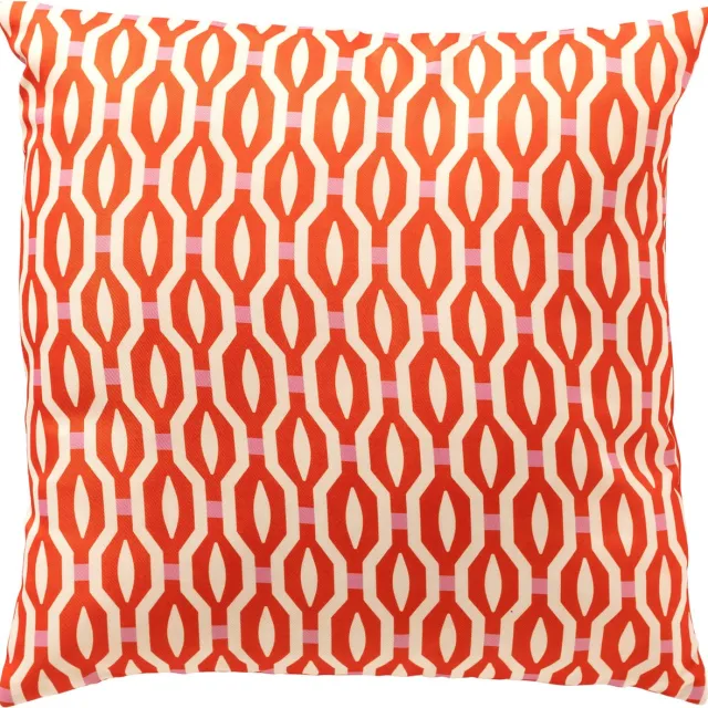 Textino ROCKET - kussenhoes outdoor 45x45 cm - waterafstotend en UV-bestendig - Cherry Tomato - rood