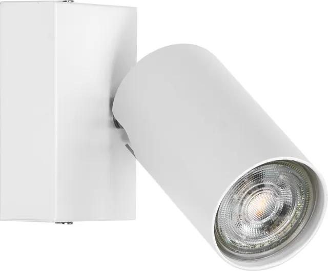 LEDVANCE LED SPOT OCTAGON 1 x 3,4W, GU10, 230lm, wit, 2.700K kleurtemperatuur, warm witte lichtkleur, tijdloos ontwerp, vervangbare ledlamp, ideaal voor interieurs, CRI 90, verstelbare koppen, dimbaar